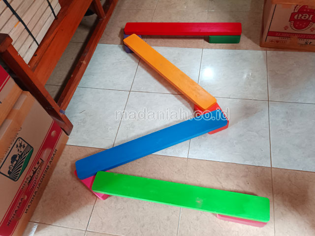Jual Mainan Papan Titian Kayu Anak TK Kotabaru Kalimantan Selatan