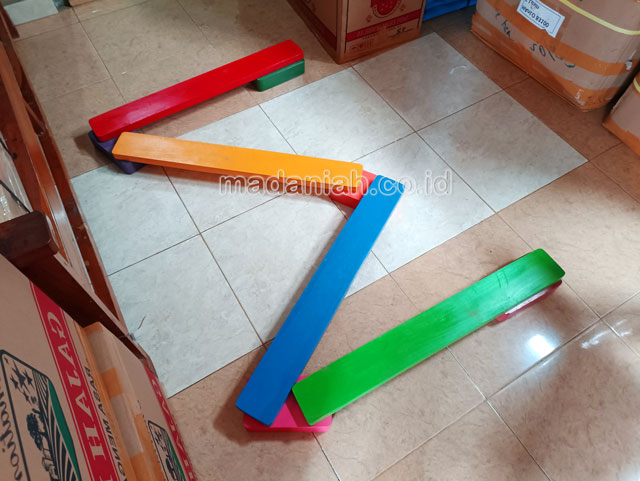 Jual Mainan Papan Titian Kayu Anak TK Bantaeng Sulawesi Selatan