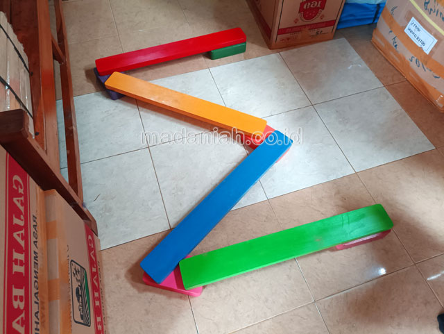Jual Mainan Papan Titian Kayu Anak TK Malinau Kalimantan Utara