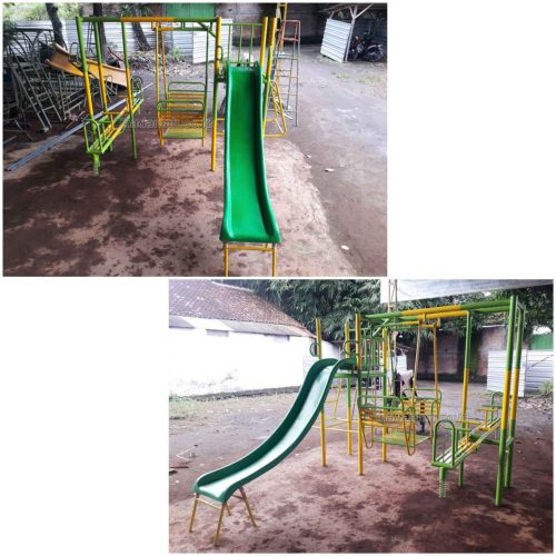 Jual Mainan Perosotan Kombinasi Anak TK Samosir Sumatera Utara