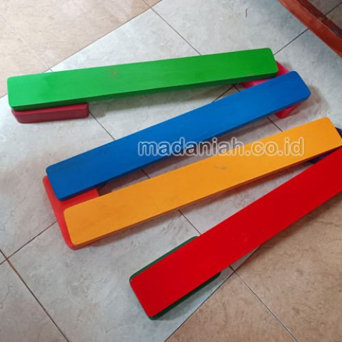 Jual Mainan Papan Titian Kayu Anak TK Kota Pangkalpinang Kepulauan Bangka Belitung