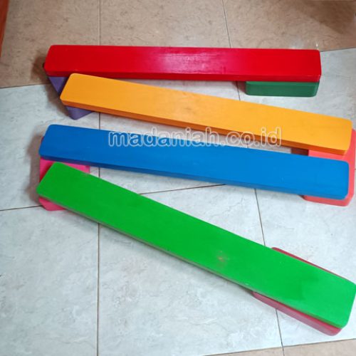 Jual Mainan Papan Titian Kayu Anak TK Teluk Bintuni Papua Barat