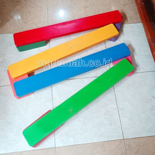 Jual Mainan Papan Titian Kayu Anak TK Teluk Wondama Papua Barat