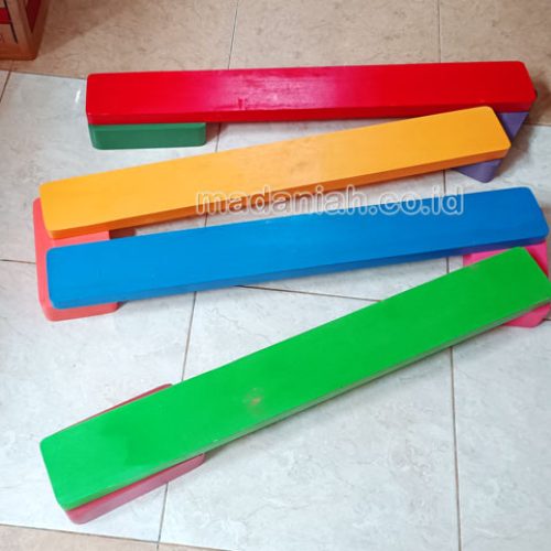 Jual Mainan Papan Titian Kayu Anak TK Waropen Papua