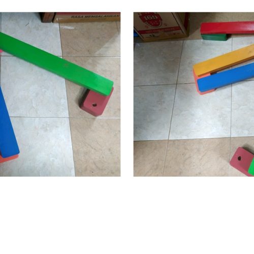 Jual Mainan Papan Titian Kayu Anak TK Padang Sumatera Barat