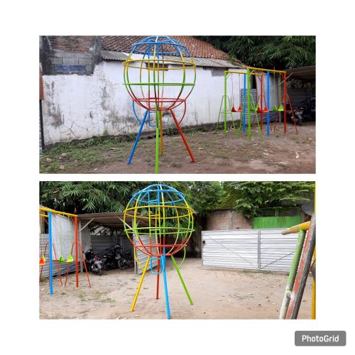 Jual Mainan Panjat Bola Dunia Anak TK Lebak Banten