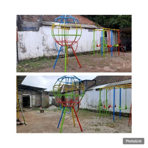 Jual Mainan Panjat Bola Dunia Anak TK Padang Sumatera Barat