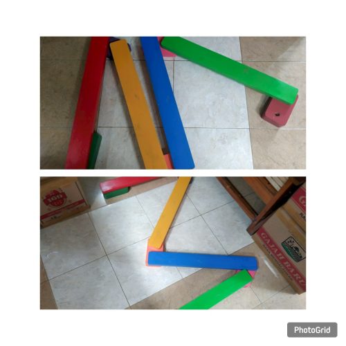Jual Mainan Papan Titian Kayu Anak TK Muara Enim Sumatera Selatan