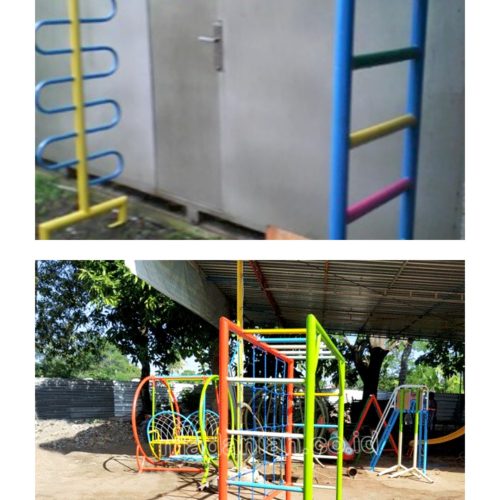 Jual Mainan Monkey Bar Anak TK PAUD Muna Sulawesi Tenggara