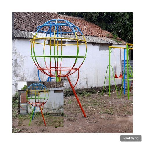 Jual Mainan Panjat Bola Dunia Anak TK Banyuasin Sumatera Selatan