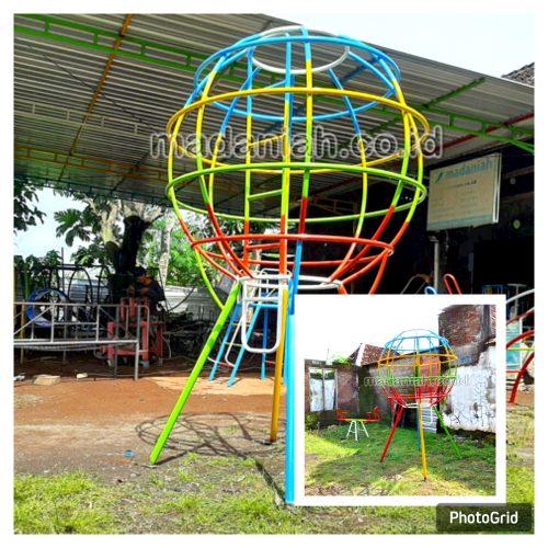 Jual Mainan Panjat Bola Dunia Anak TK Dompu