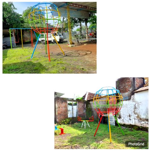 Jual Mainan Panjat Bola Dunia Anak TK Paser