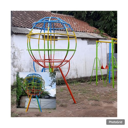 Jual Mainan Panjat Bola Dunia Anak TK Sigi Sulawesi Tengah