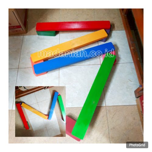 Jual Mainan Papan Titian Kayu Anak TK Kepahiang