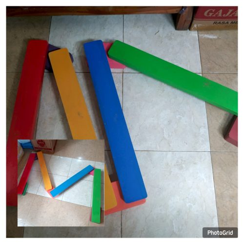 Jual Mainan Papan Titian Kayu Anak TK Lampung Utara