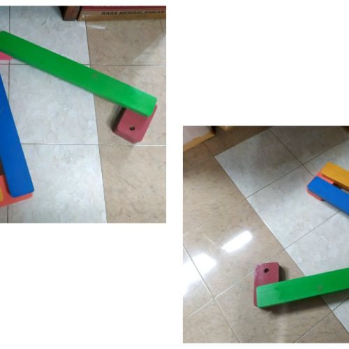 Jual Mainan Papan Titian Kayu Anak TK Minahasa Utara Sulawesi Utara