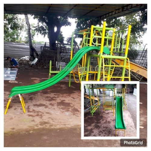 Jual Mainan Perosotan Kombinasi Anak TK Kota Metro