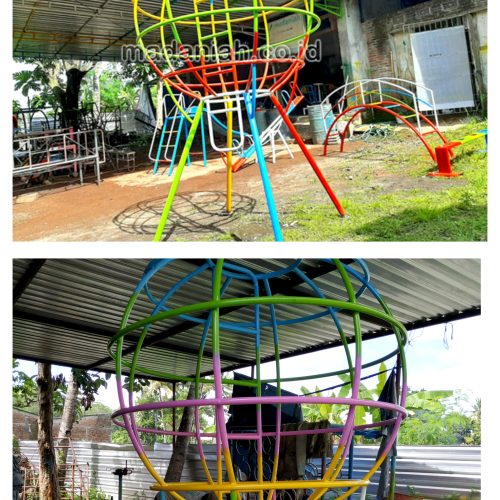Mainan Panjat Bola Dunia Anak TK Kota Samarinda