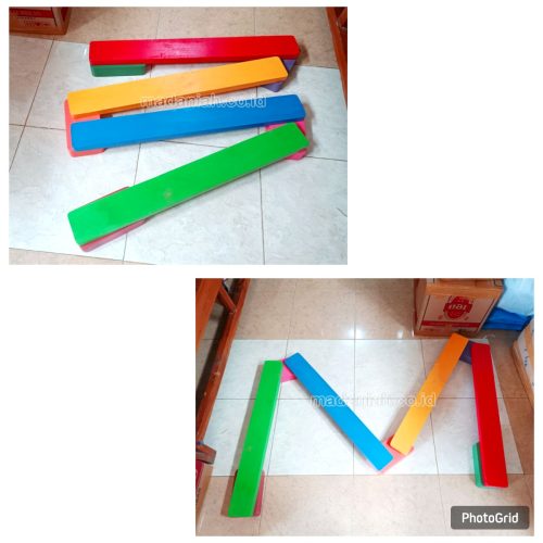 Mainan Papan Titian Kayu Anak TK Kota Bengkulu