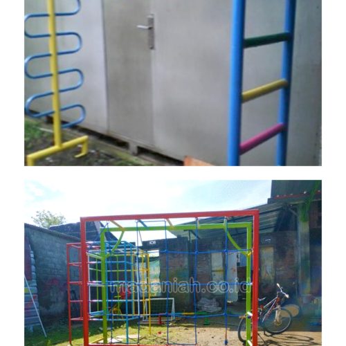 Jual Mainan Monkey Bar Anak TK PAUD Banggai Laut Sulawesi Tengah