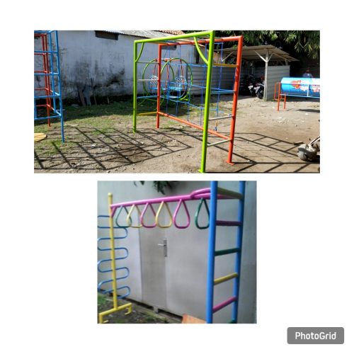 Jual Mainan Monkey Bar Anak TK PAUD Nabire Papua Tengah