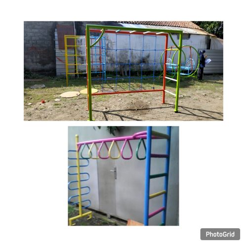 Jual Mainan Monkey Bar Anak TK PAUD Pagar Alam Sumatera Selatan