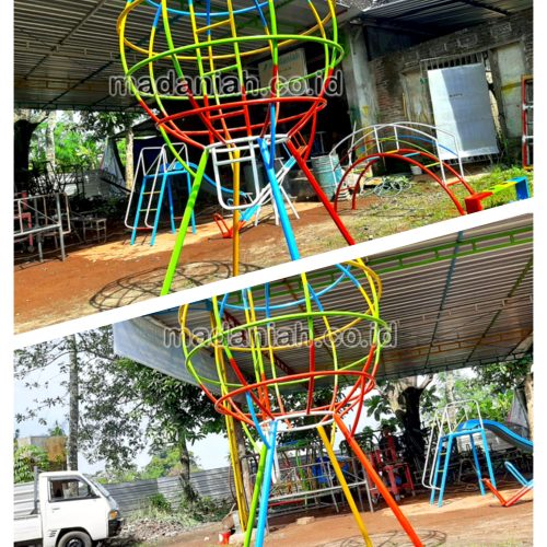 Jual Mainan Panjat Bola Dunia Anak TK Bontang