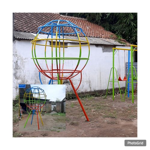 Jual Mainan Panjat Bola Dunia Anak TK Halmahera Barat Maluku Utara