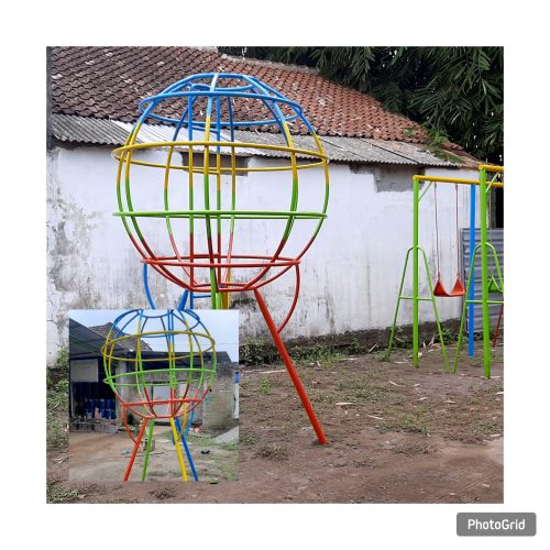 Jual Mainan Panjat Bola Dunia Anak TK Muna Sulawesi Tenggara