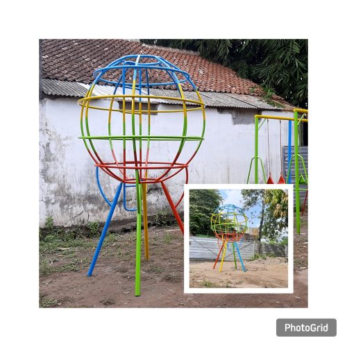 Jual Mainan Panjat Bola Dunia Anak TK Pagar Alam Sumatera Selatan