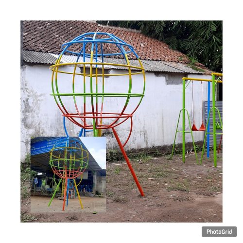 Jual Mainan Panjat Bola Dunia Anak TK Takalar Sulawesi Selatan