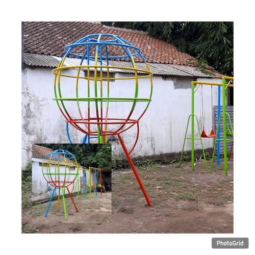 Jual Mainan Panjat Bola Dunia Anak TK Tanah Datar Sumatera Barat