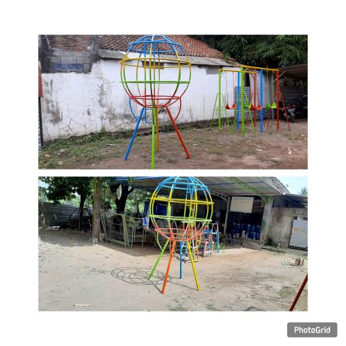 Jual Mainan Panjat Bola Dunia Anak TK Waropen Papua