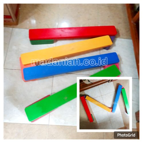 Jual Mainan Papan Titian Kayu Anak TK Lubuklinggau