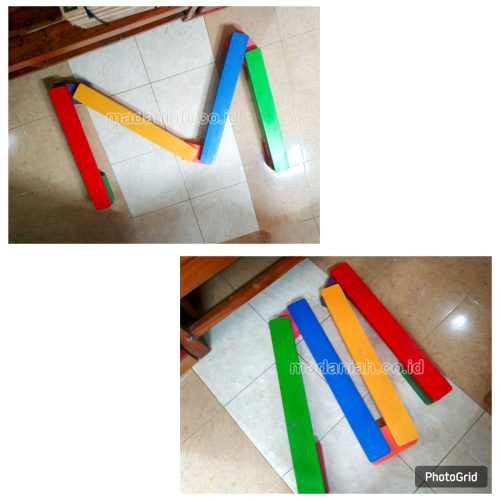 Jual Mainan Papan Titian Kayu Anak TK Payakumbuh