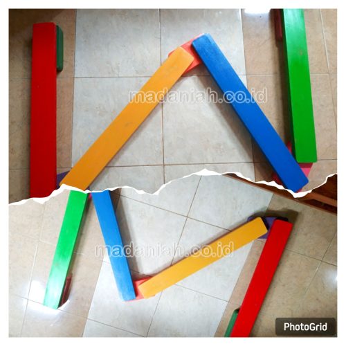 Jual Mainan Papan Titian Kayu Anak TK Pematangsiantar