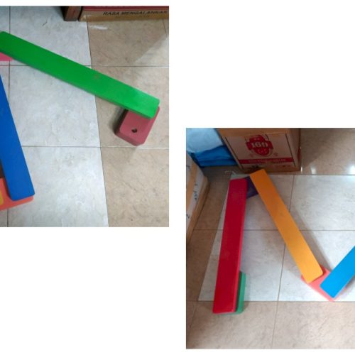 Jual Mainan Papan Titian Kayu Anak TK Pulau Taliabu Maluku Utara