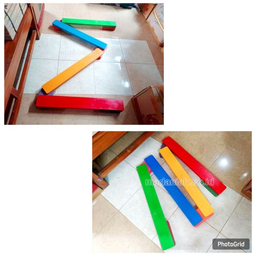 Jual Mainan Papan Titian Kayu Anak TK Sarolangun