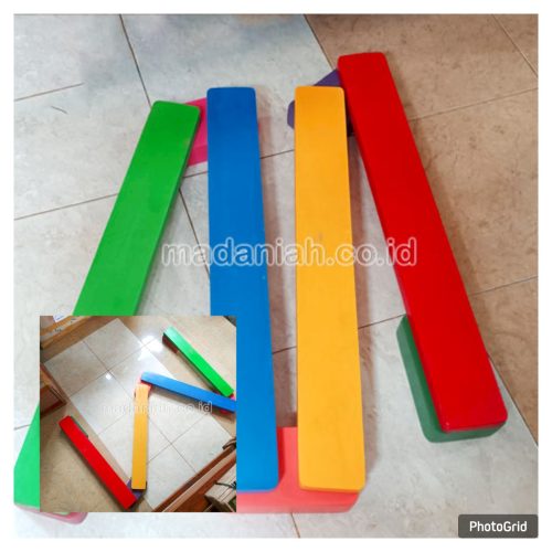 Jual Mainan Papan Titian Kayu Anak TK Tebo