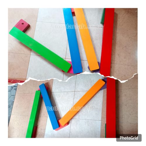 Jual Mainan Papan Titian Kayu Anak TK Wakatobi