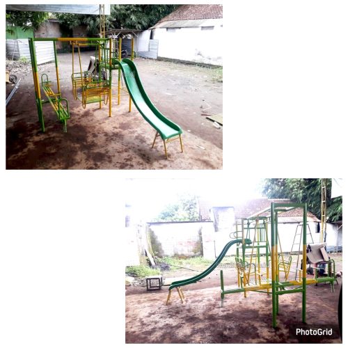 Jual Mainan Perosotan Kombinasi Anak TK Kota Mataram