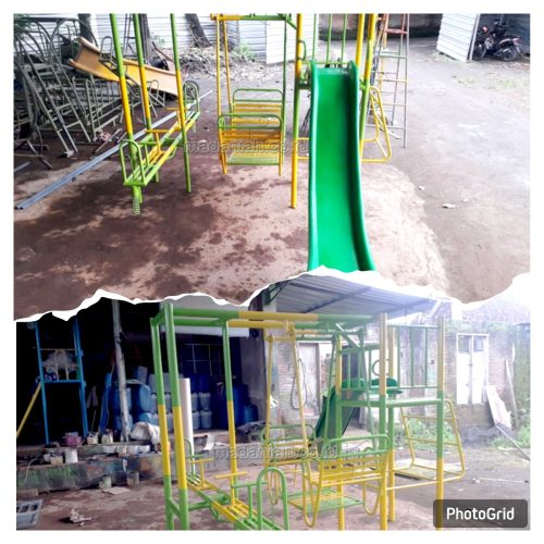 Jual Mainan Perosotan Kombinasi Anak TK Tebing Tinggi