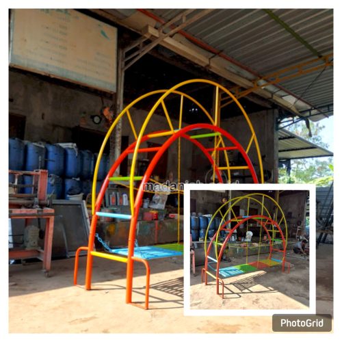 Mainan Jembatan Rantai Goyang Kombinasi TK Tapanuli Tengah
