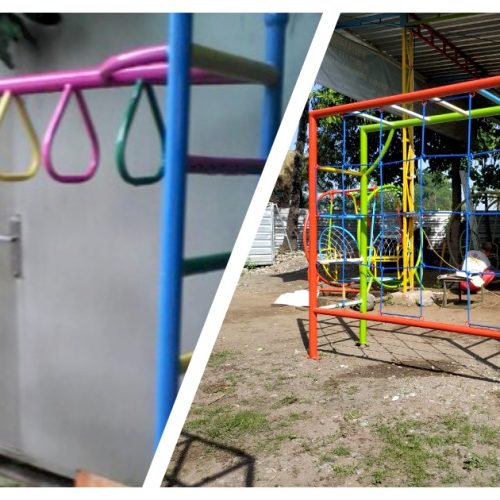 Mainan Monkey Bar Anak TK PAUD Kota Palopo Mainan Monkey Bar Anak TK PAUD Kota Palopo