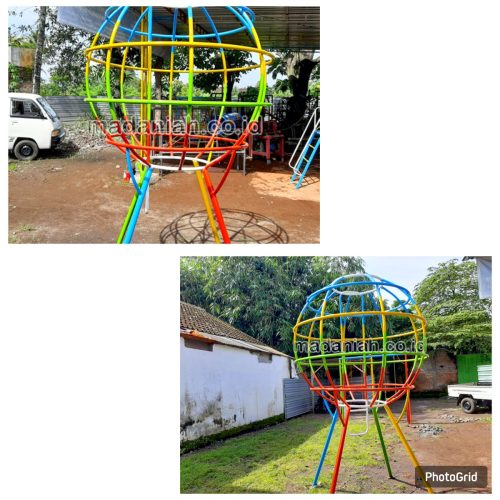 Mainan Panjat Bola Dunia Anak TK Bangka Selatan