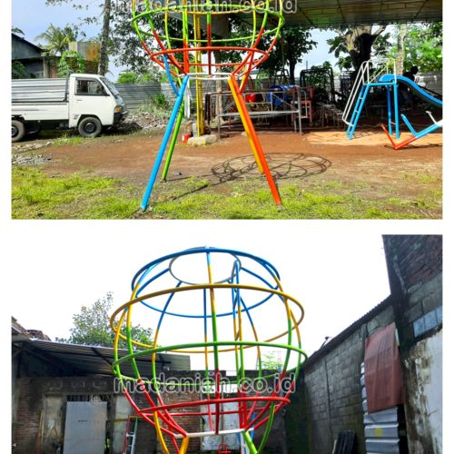 Mainan Panjat Bola Dunia Anak TK Kota Mojokerto