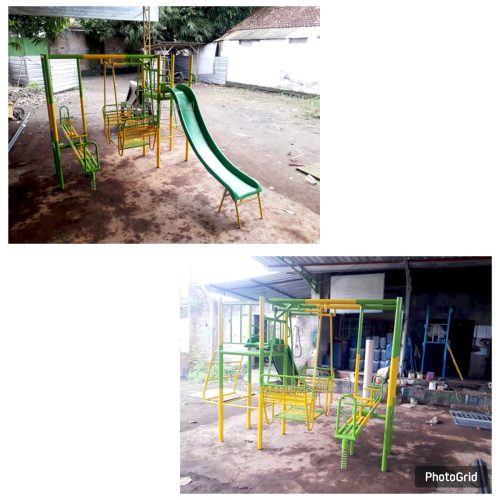 Mainan Perosotan Kombinasi Anak TK Kota Bandar Lampung
