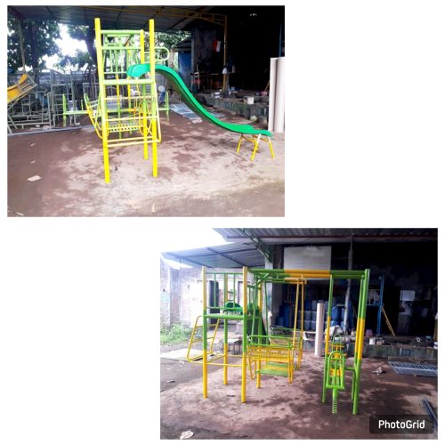 Mainan Perosotan Kombinasi Anak TK Penukal Abab Lematang Ilir