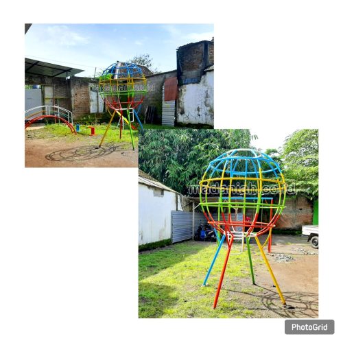 Jual Mainan Panjat Bola Dunia Anak TK Bengkulu Tengah