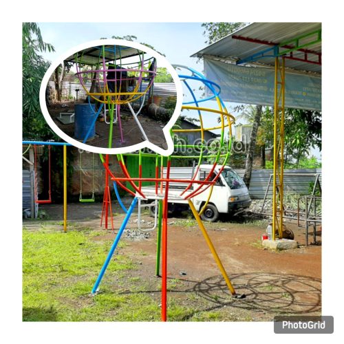 Jual Mainan Panjat Bola Dunia Anak TK Empat Lawang